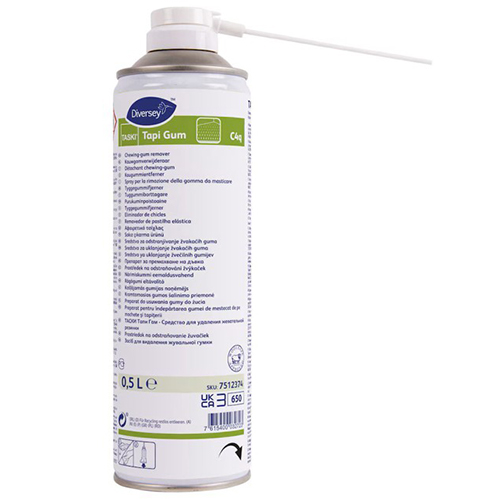 TASKI Tapi Gum - Spray aerosol pentru indepartarea gumei de mestecat - Diversey