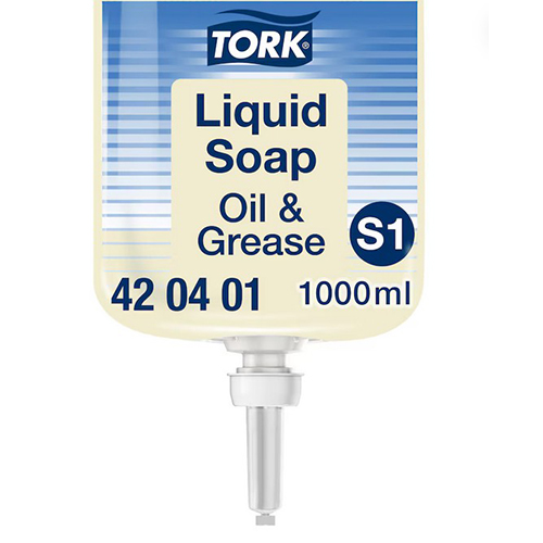 Sapun lichid pentru uleiuri si grasimi , 1 L - Tork