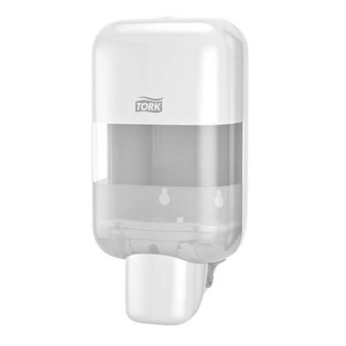 Tork Mini Dispenser sapun/dezinfectant, negru alb 