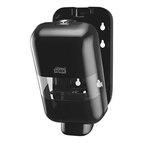 Tork Mini Dispenser sapun/dezinfectant, negru negru