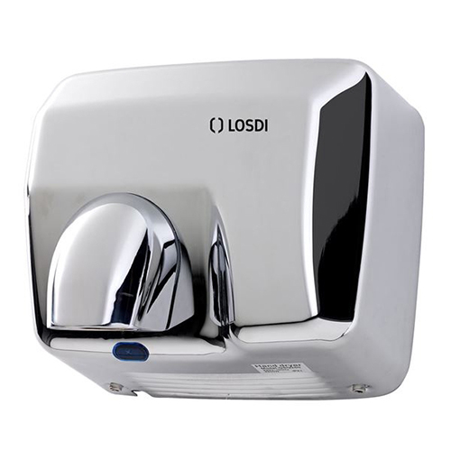 Uscator de maini din inox cu senzor 2500 W, alb - Losdi gri 