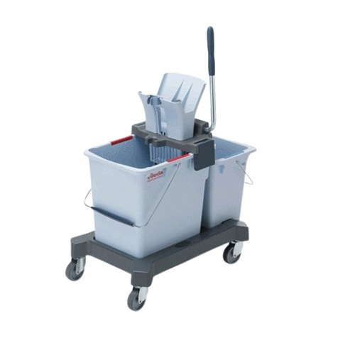 Kit carucior UltraSpeed PRO cu doua galeti 25l/6l si presa verticala - Vileda Professional