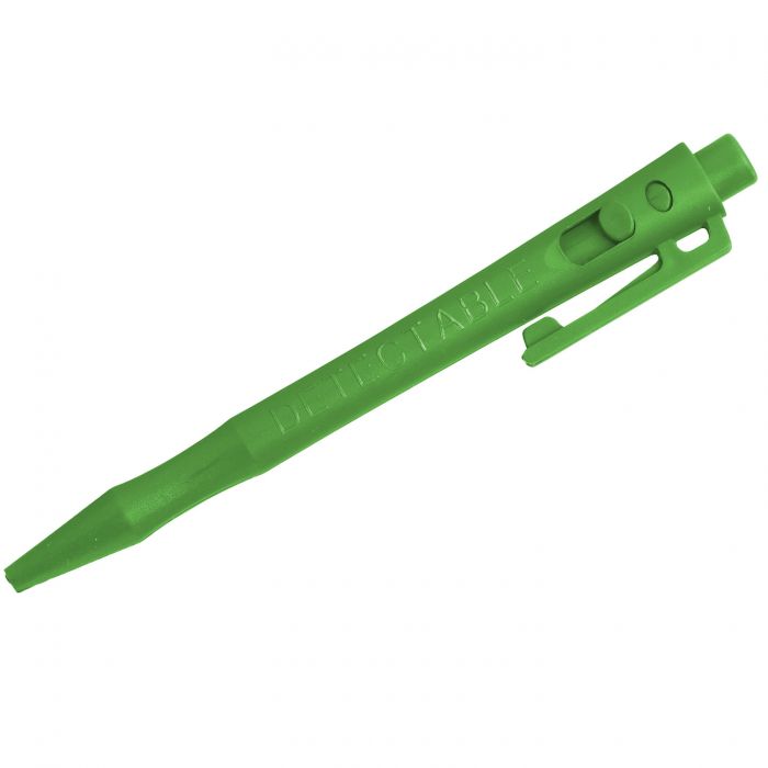 Detectable HD - Pix metal detectabil cu clip, pasta standard, albastru - Detectamet verde 