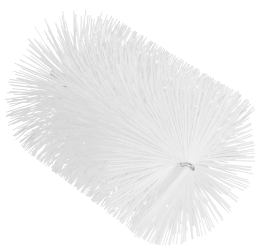 Perie tubulara cu maner flexibil  Ø120 mm, peri medii, 210 mm, albastra - Vikan alb 