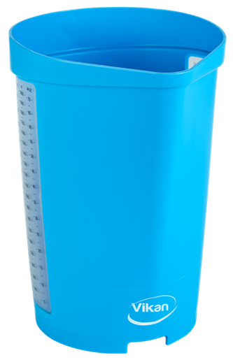 Cana gradata 2L, verde - Vikan albastru 