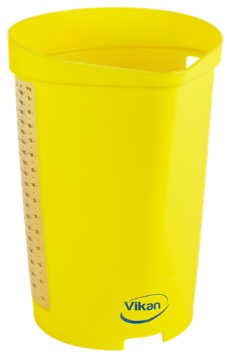 Cana gradata 2L, verde - Vikan galben 
