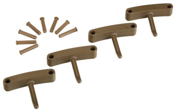 Carlig (4 buc/set) 140 mm, roz - Vikan maro 