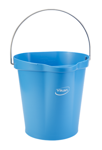 Galeata Hygiene 12 L, albastra - Vikan