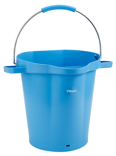 Galeata Hygiene 20 L, verde - Vikan albastru 