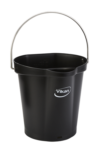 Galeata 6 L, roz - Vikan negru 