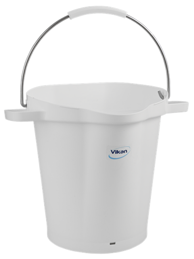 Galeata Hygiene 20 L, verde - Vikan alb 
