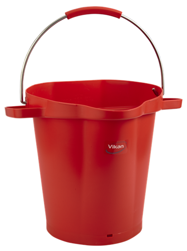 Galeata Hygiene 20 L, verde - Vikan rosu 