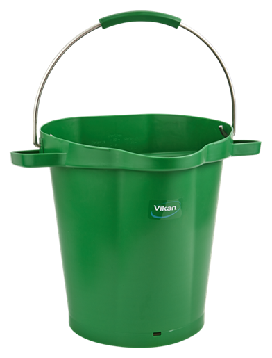 Galeata Hygiene 20 L, verde - Vikan