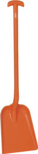 Lopata Ultra Hygiene cu prindere in T 1035 mm, portocalie - Vikan