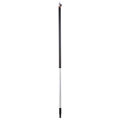 Maner aluminiu cu distributie apa cuplaj+on/off  Ø31 mm 1575 mm, negru - Vikan