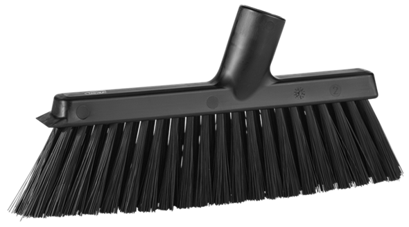 Matura cu peri medii, 250 mm, verde - Vikan negru 
