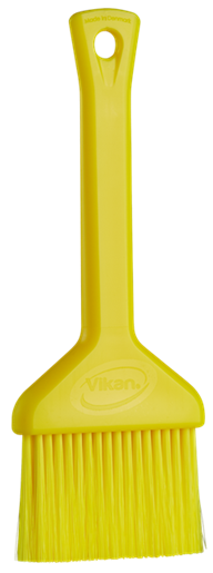 Pensula patiserie, 70 mm, peri moi, verde - Vikan galben 