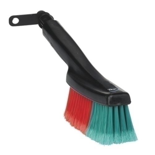 Perie vehicule cu distributie apa 360 mm, peri moi/despicati, neagra - Vikan