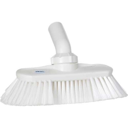 Perie ajustabila cu dispersie de apa 240 mm, peri moi/despicati, verde - Vikan alb 