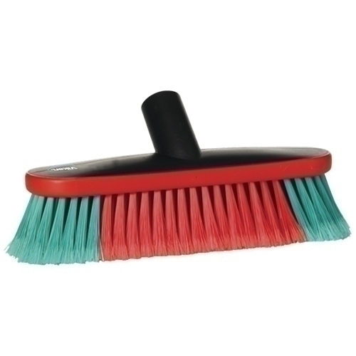 Perie auto cu distributie apa 270 mm,peri moi/despicati, neagra - Vikan