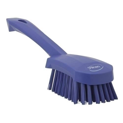 Perie cu maner scurt, peri duri, 270 mm, roz - Vikan violet 