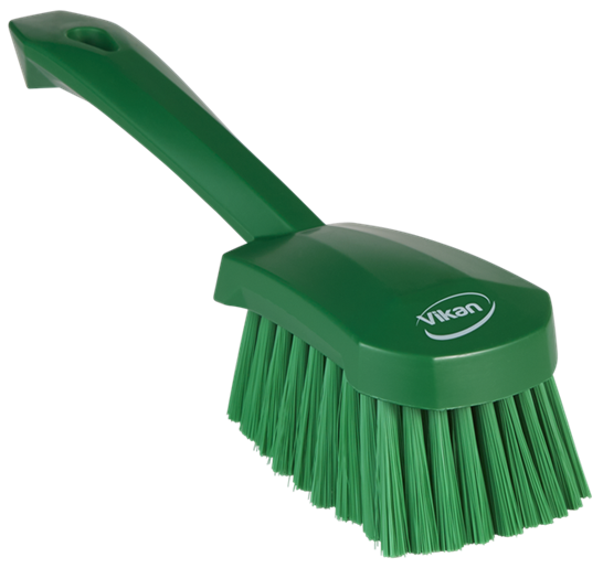 Perie cu maner scurt, peri moi, 270 mm, verde - Vikan