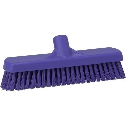Perie curatare pereti si podele, 305 mm, peri duri, roz - Vikan violet 