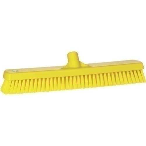 Perie curatare pereti/podele 470 mm, peri duri, verde - Vikan galben 