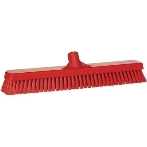 Perie curatare pereti/podele 470 mm, peri duri, verde - Vikan rosu 