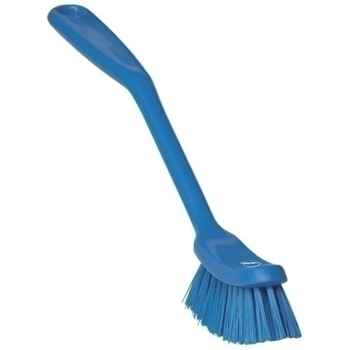 Perie pentru curatat vesela 290 mm, peri medii, albastra - Vikan