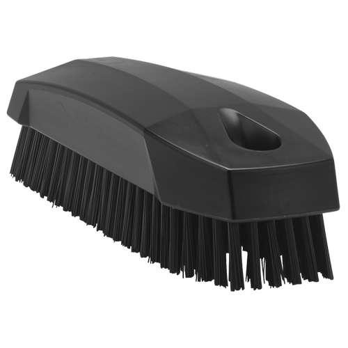 Perie de mana/unghii S 130 mm,peri duri, roz - Vikan negru 