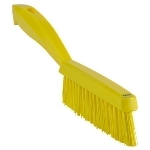 Perie ingusta cu maner scurt,peri extra-duri, 300 mm, verde - Vikan galben 