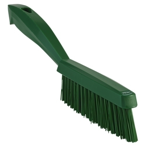 Perie ingusta cu maner scurt,peri extra-duri, 300 mm, verde - Vikan