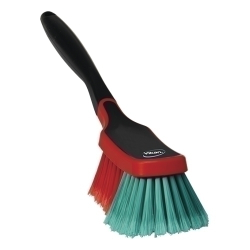 Perie jante auto 290 mm,peri moi/despicati, neagra - Vikan