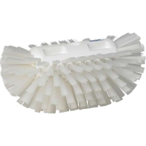 Perie ovala pentru rezervoare, 205 mm, peri duri, roz - Vikan alb 