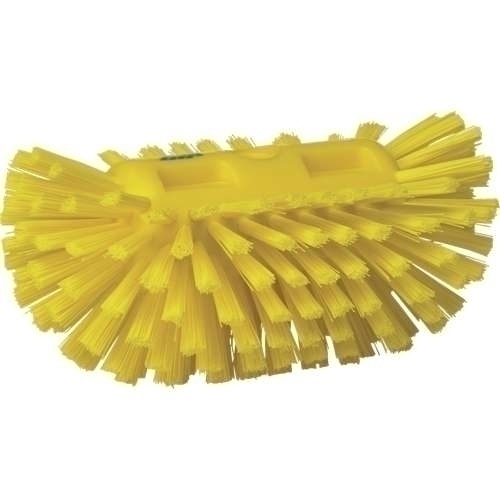 Perie ovala pentru rezervoare, 205 mm, peri duri, roz - Vikan galben 