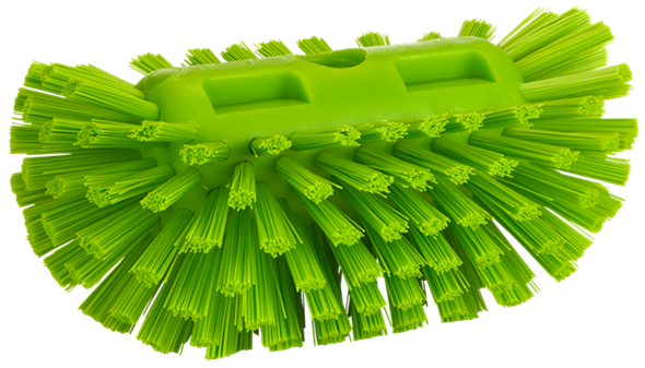 Perie ovala pentru rezervoare, 205 mm, peri duri, roz - Vikan lime 