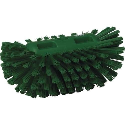 Perie ovala pentru rezervoare, 205 mm, peri duri, roz - Vikan verde 