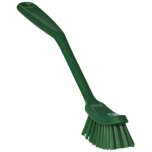 Perie pentru curatat vesela 290 mm, peri medii, verde - Vikan
