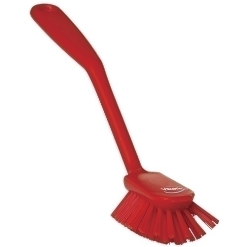 Perie pentru curatat vesela 280 mm, peri medii, roz - Vikan rosu 
