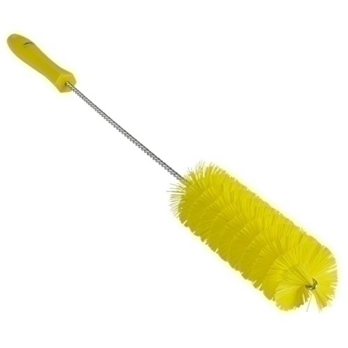 Perie tubulara Ø50 mm, peri medii, 510 mm, verde - Vikan galben 