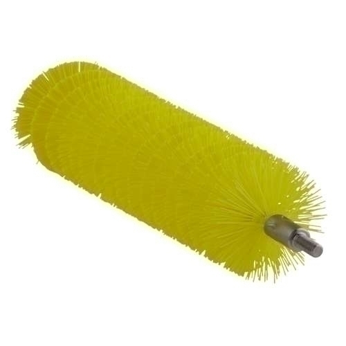 Perie tubulara cu maner flexibil  Ø40 mm, peri medii, 200 mm, verde - Vikan galben 