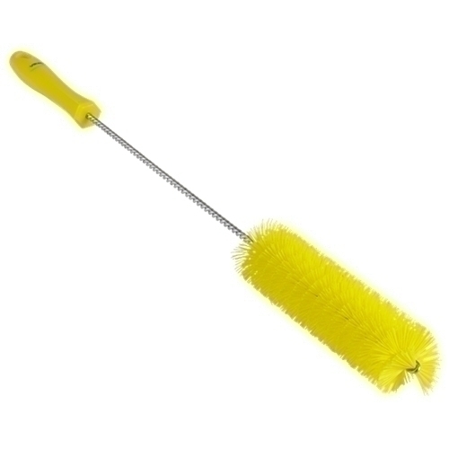 Perie tubulara Ø40 mm,peri duri, 510 mm, roz - Vikan galben 