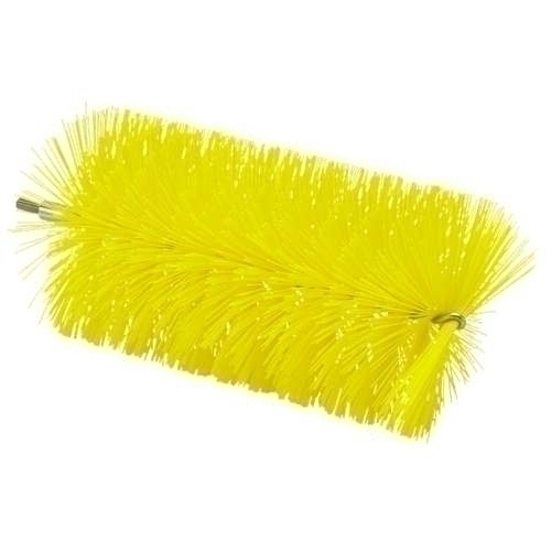 Perie tubulara maner flexibil Ø90 mm,peri medii, 200 mm, verde - Vikan galben 