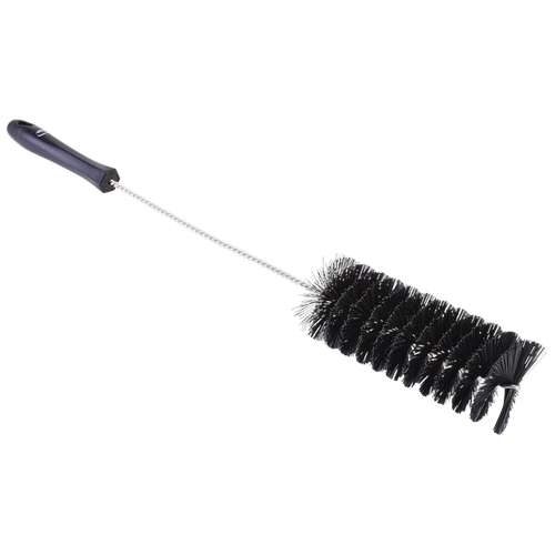 Perie tubulara Ø60 mm, peri medii, 510 mm, roz - Vikan negru 