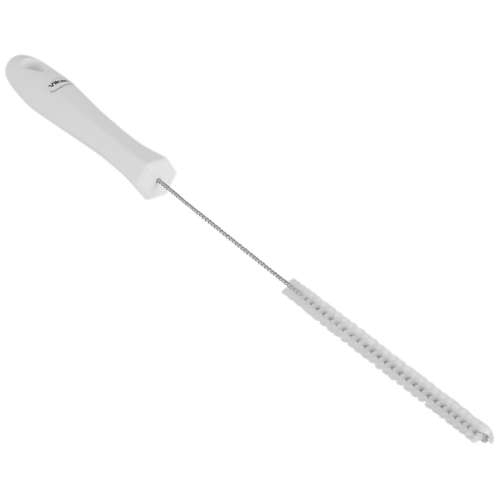 Perie tubulara Ø9 mm,peri medii, 375 mm, alba - Vikan
