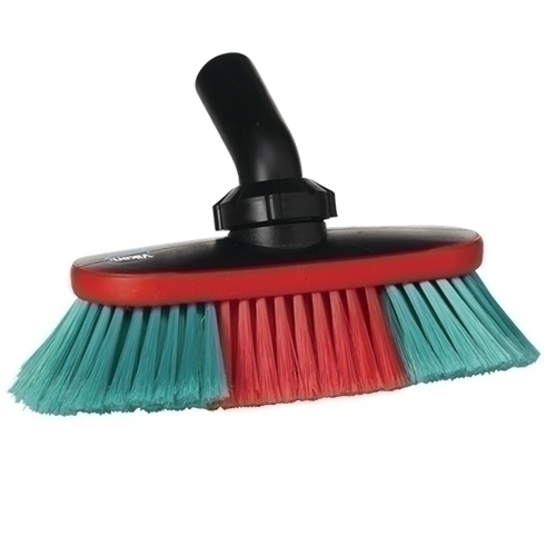 Perie vehicule cu distributie apa 250 mm, peri moi/despicati, neagra - Vikan
