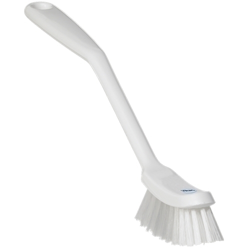 Perie pentru curatat vesela 290 mm, peri medii, verde - Vikan alb 