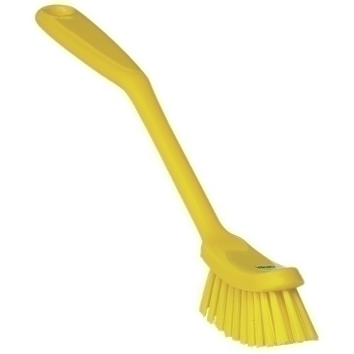 Perie pentru curatat vesela 290 mm, peri medii, verde - Vikan galben 