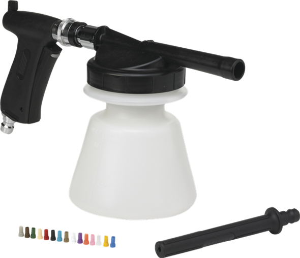 Pulverizator cu jet spuma 1.4 L, verde - Vikan alb 